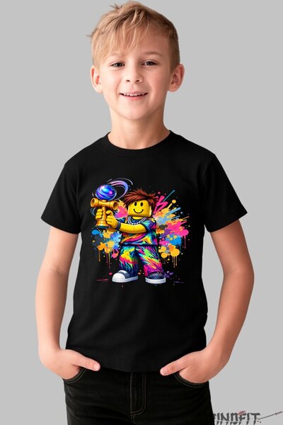 GILDAN Tricou Roblox Kendama Eroul Culorilor