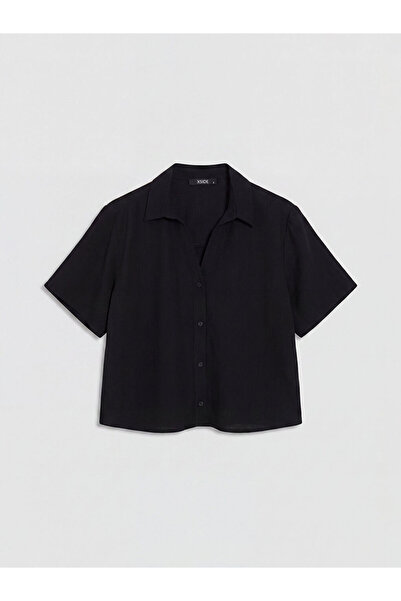LC Waikiki Esvab • Modern & Distinctive Krinkle Women's Shirt