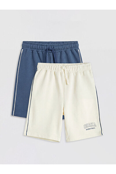 LC Waikiki Peak New Season Boys' Printed Shorts 2-Pack