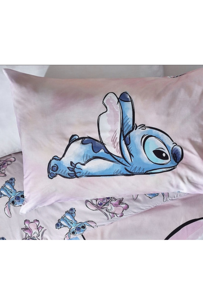 Zorluteks Taç Out Stitch Patterned 100% Cotton Fabric 1 Piece Pillowcase 50X70