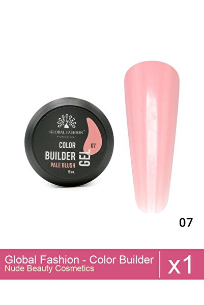 Makeup Set 1x Global Fashion - Color Builder UV Gel 15g, No. 07- Pale blush