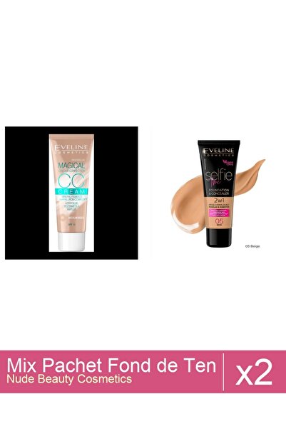 Makeup Set Mix 2 produse Fond De Ten: Eveline CCC Magical,53 ( medium beige )...