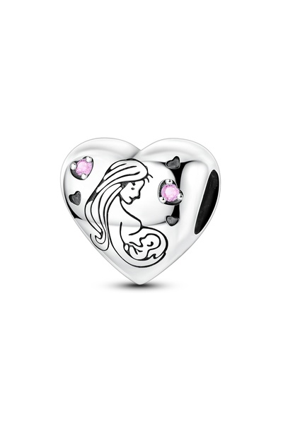 Choice KTC2031 Original 925 Sterling Silver Charms Pregnant Expectant Mother ...