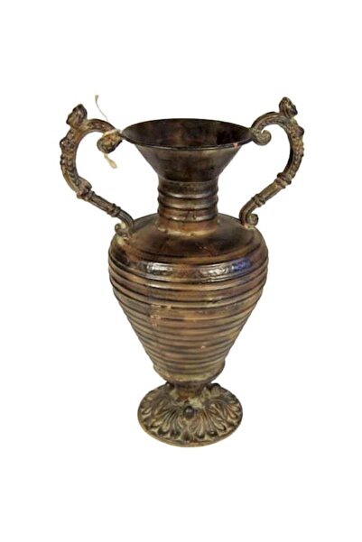 Goliat Vază decorativă Goliat, metal, bronz, 30x45cm