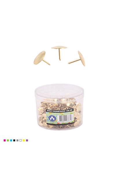 Ark Gold Color Thumbtack 150 Gr 1 Piece