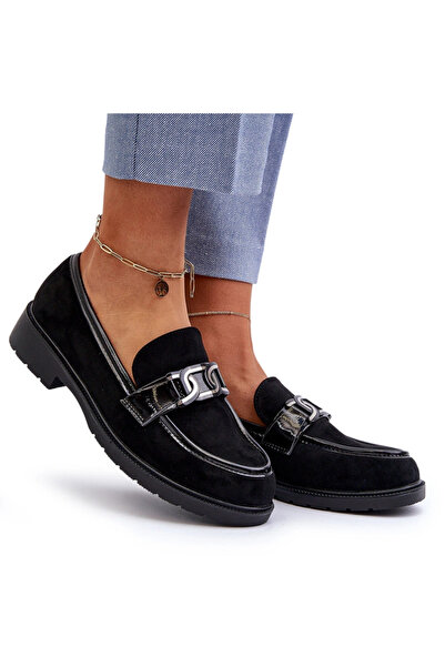 S.BARSKI Women Suede Moccasins HY350A 41