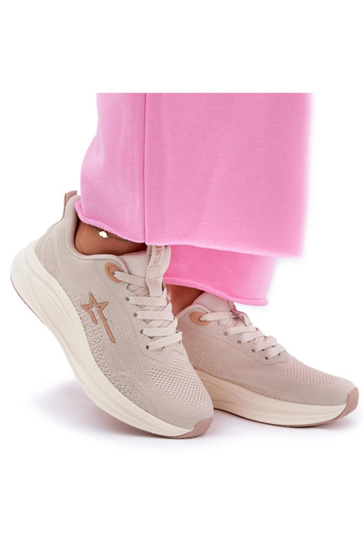 Big Star Shoes Adidași Sport Femei Big Star RR274A145 HI-POLY SYSTEM Bej 39