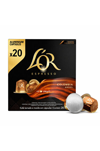 lor Κάψουλες Espresso Colombia συμβατές με Μηχανή Nespresso 20τεμ.