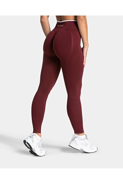 TEVEO Kadın Yüksek Bel Dikişsiz (Seamless) Push Up Spor Şort – Toparlayıcı