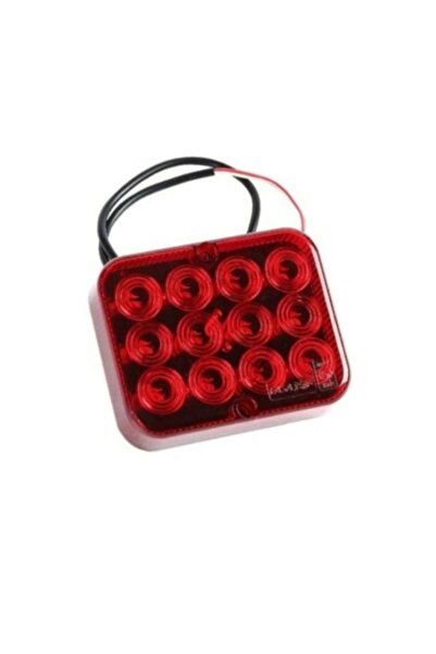 Led Light Alex Proiector de ceață LED roșu, 12 V