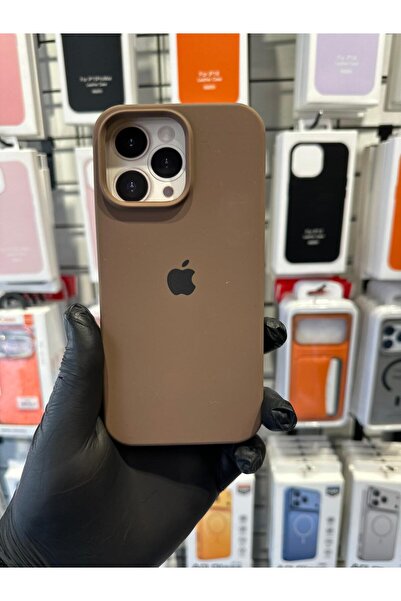 TAK Bİ KILIF iPhone 15 Pro Max İç Kadife Kaplamalı Premium Silikon Kılıf Soft...