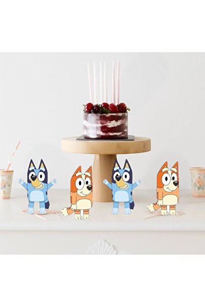 Partiden Bluey Masa Üstü Figür 4 Adet