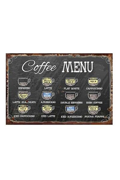 BARISTAR لوحة جدارية لركن القهوة مقاس 15*25 سم من باريستار