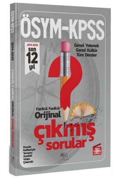 CBA Akademi CBA Yayınları 2026 KPSS Genel Yetenek Genel Kültür Orijinal Çıkmı...