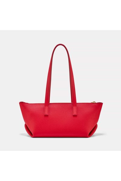Black Ribbon Kadın Kırmızı Omuz Çantası - Lily Tote Bag