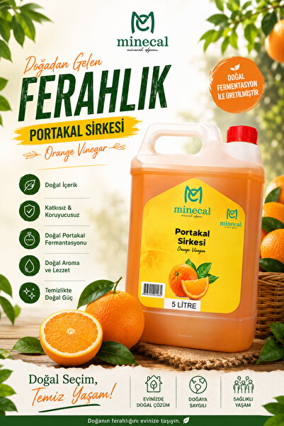 Güzeldost 5 Litre Doğal Fermente Portakal Sirkesi