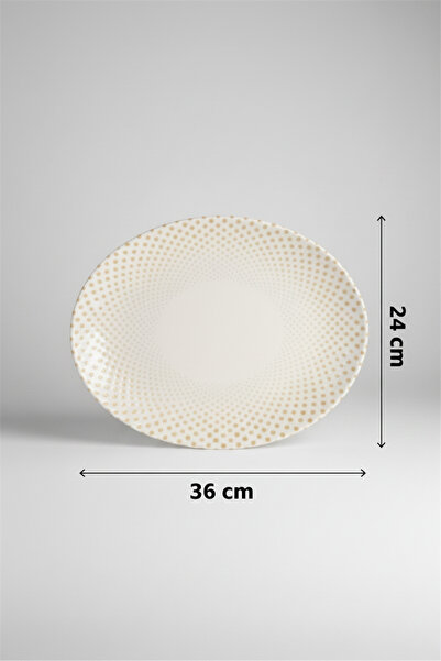 rinart 6-Piece Ellipse Oval Kayak Plate 36cm Digital Punto