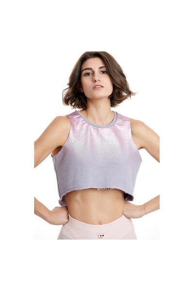 BDTK Bodytalk Womens Sleeveless Crop Top M