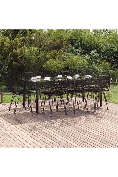 Concept Set mobilier de grădină, 9 piese, poliratan