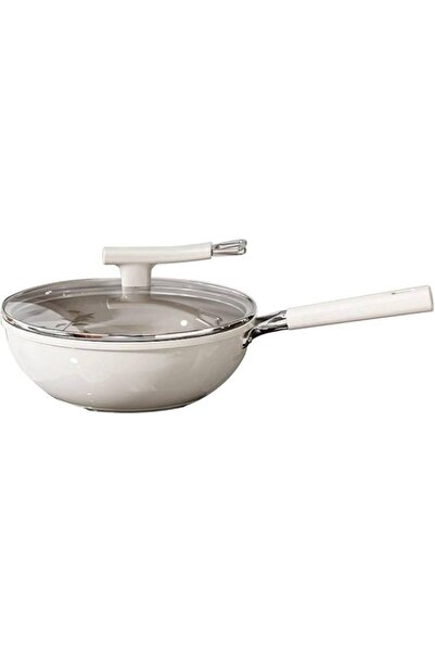 VmaxVision 30CM Ceramic Wok Pan，Titanium-containing Deep Woks & Stir-fry Pans...