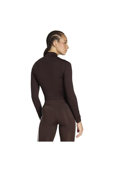 adidas WE KNIT JKT Jachetă maro pentru femei KE5821