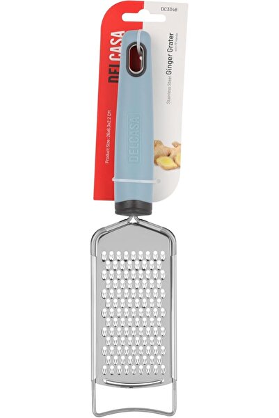DELCASA DC3348 Stainless Steel Flat Grater, Silver