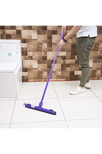 DELCASA ممسحة أرضية مع عصا معدنية، متعددة الألوان، DC1168