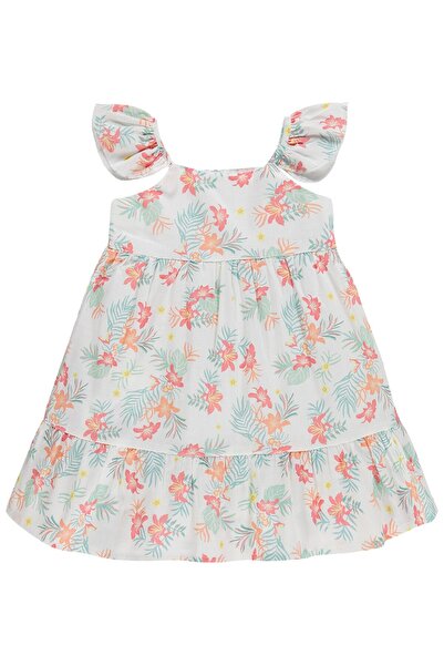Civil Girls Floral Dress for 2-5 Years Old - Green