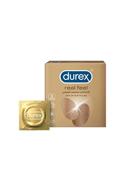Durex Play عبوة ديوركس تحتوي على 3 قطع، واقيات ذكرية بملمس طبيعي