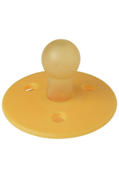 Mininor - Round Pacifier Latex - 0M+ - Sunflower