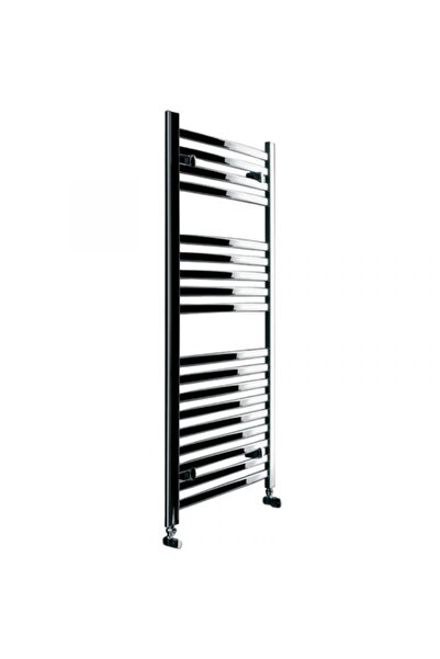 Lazzarini Towel warmer (radiator) for bathroom, chrome, steel, curved, Lazzar...