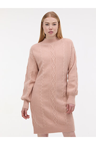 ORSAY Rochie pulover de damă roz pal