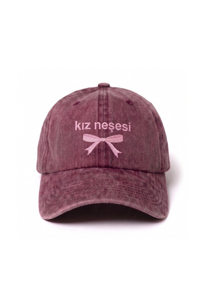 Tresore Șapcă brodată și lavabilă „Kız Neşeti” / Șapcă de baseball brodată și...