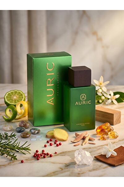 AURIC Elysian EDP – 100ml Premium Men’s Niche Perfume – Fresh Marine, Sea Sal...