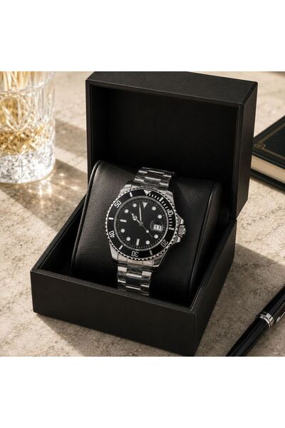 Eylemboutique Premium Design Men's Wristwatch – Steel Band Luxury Series