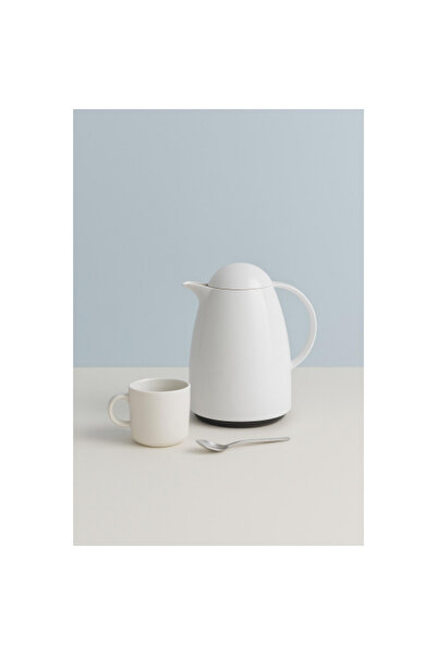 OSKA GLOBAL 1 Liter Acrylic Soft White Tea Thermos, Keeps Hot for 12 Hours, K...