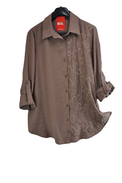 elma abone Plus Size Women's Awesome Modal Shirt