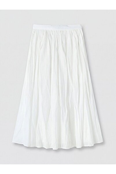LC Waikiki Lcw Modest Waist Zipper Drawstring Skirt