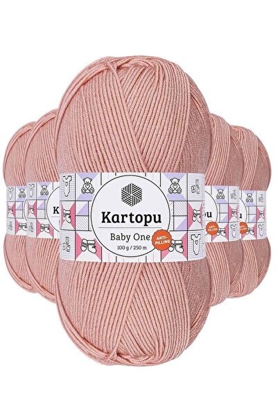 atastore2017 5 Pieces Baby One Non-Pilling Hand Knitting Yarn Wool Powder K258