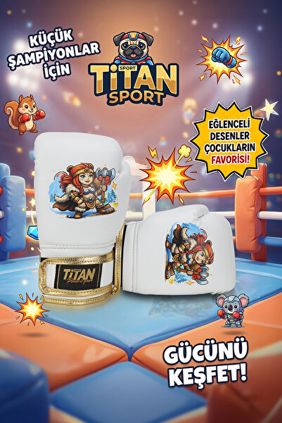 Titan Sport Children's Boxing Gloves White Amazon Women's Gloves