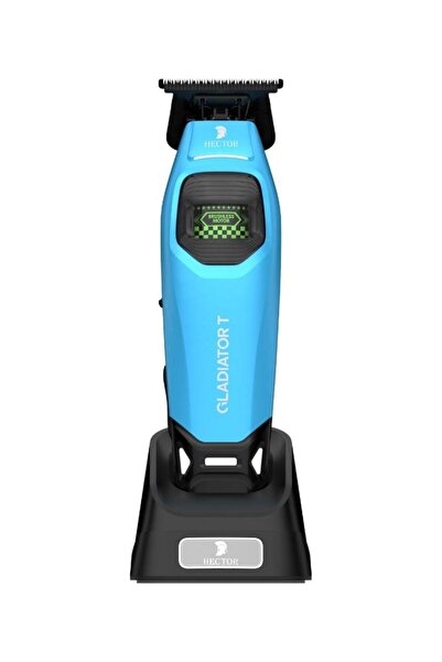 Hector Gladiator T 8000 RPM BLDC Motor Işıklı Çizim & Sakal Tıraş Makinesi Mavi