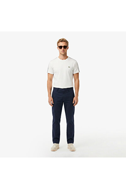 Lacoste Erkek Slim Fit Lacivert Chino Pantolon