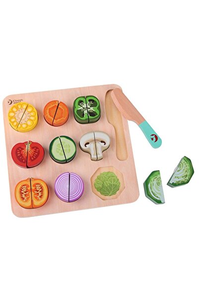 Classic World - Cutting Vegetables Puzzle - 20 Pcs