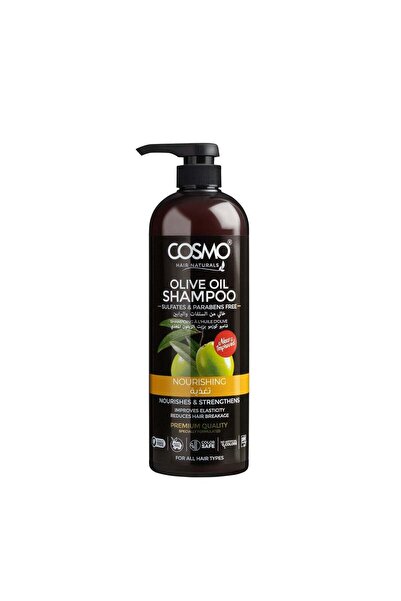 Cosmo شامبو هير ناتشورالز بزيت الزيتون لجميع أنواع الشعر 1000 مل، مغذي، لفروة...