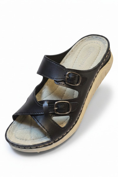 PAPATAY 7350 Orthopedic Sole Comfortable Fit Women's Slippers - Comfortable A...