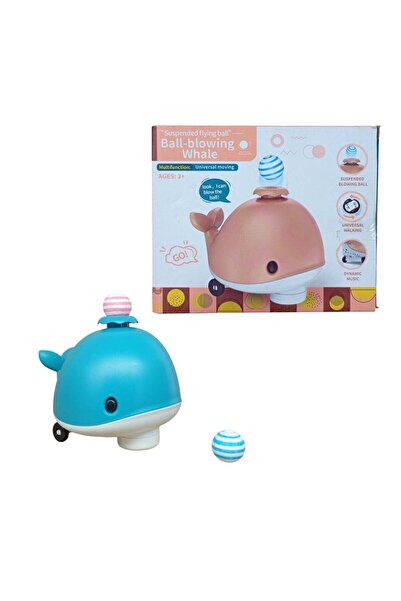 Toybox Floating Ball Musical Whale Toy, Balancing Ball Fun for Babies and Tod...