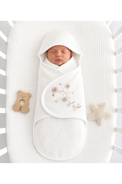 Mou&Kou 100% Cotton Baby Swaddle Blanket Sleeping Bag 0-9 Months