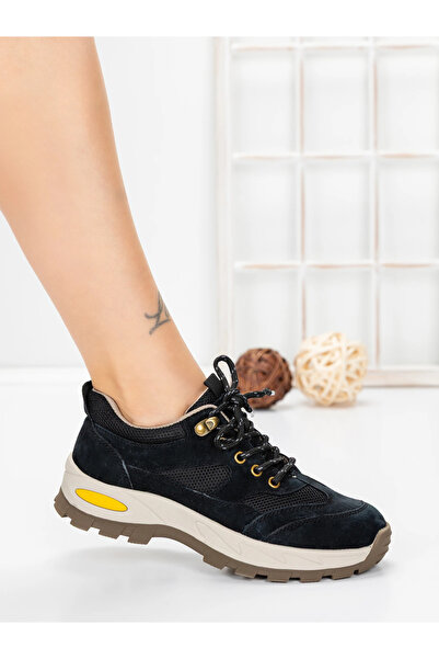 Berliner Women's Casual Shoes Made of Genuine Leather K22112 Black