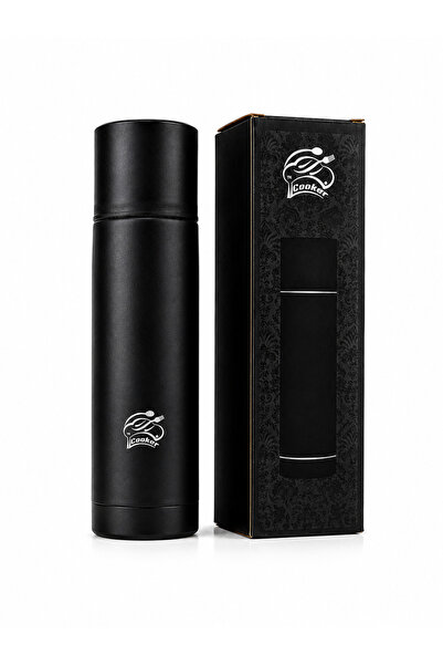 Cooker 400 ML Çelik Termos – Siyah