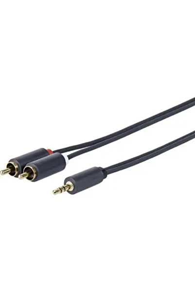 VivoLink Cablu audio PROMJRCA5 5 m 3.5mm la 2 x RCA Negru